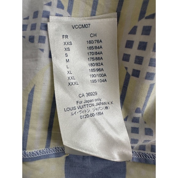 Louis Vuitton White Multicolor Flower Monogram Button Up Shirt - Picture 6 of 6